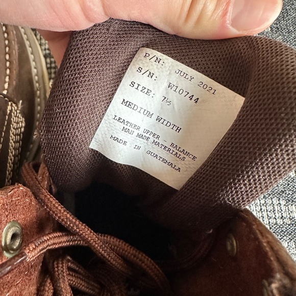 WORN ONCE! Wolverine Men's Loader 6 " Soft Toe Wedge Work Boot - Picture 7 of 11